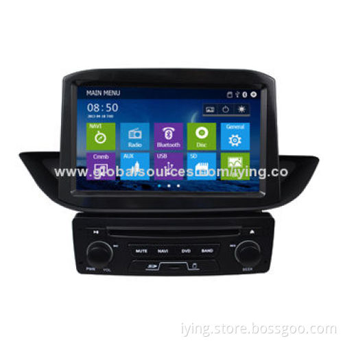 Car DVD Player/GPS Navigation System for Peugeot 308 with Microsoft's Windows 8 Interface